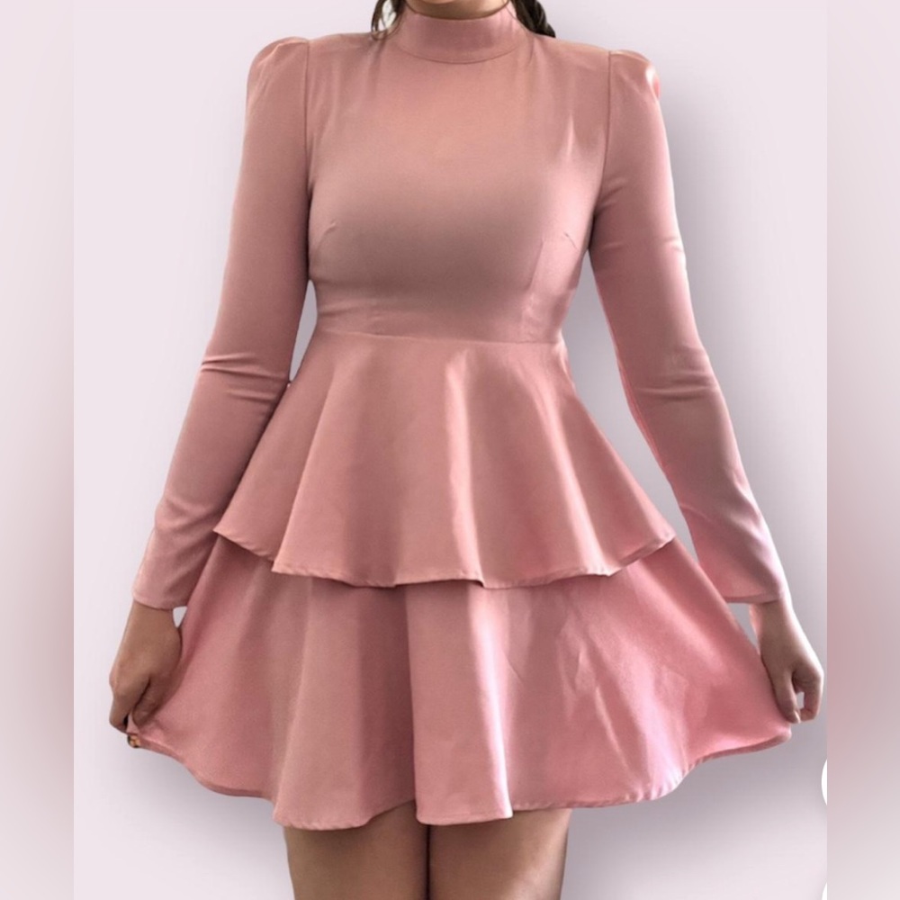 Gorgeous mauve pink dress from PrettyLittleThing